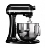 Le robot professionnel de cuisine KitchenAid Artisan KSM7580, noir, chez Schubiger