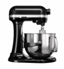 Le robot professionnel de cuisine KitchenAid Artisan KSM7580, noir, chez Schubiger