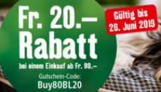 Chez Fressnapf : 20 CHF de remise (à partir d’un achat d’une valeur minimale de 80 CHF)