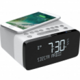 Radio-réveil Siesta Charge, Blanc chez Brack