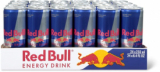 Un pack de 24 cannettes Red Bull chez Migros