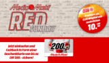 Red Sunday chez MediaMarkt : Recevez une carte-cadeau d’une valeur allant jusqu’à  200 CHF à chaque achat