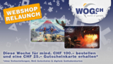 WoG : carte cadeau de CHF 25.- pour tout achat à partir de CHF 100.-