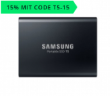 15% sur les disques durs externes portables SSD Samsung T5 ,chez microspot !