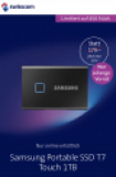 Le disque dur Samsung Portable SSD T7 TOUCH 1TB pour 79 CHF (Cashback de 50 CHF )