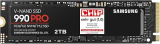 SAMSUNG 990 PRO NVMe M.2 SSD, 2,0 To avec 7 450 Mo/s