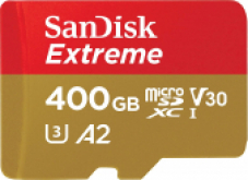 Carte mémoire SanDisk Extreme 400 Go microSDXC au nouveau meilleur prix