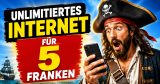 Internet 5G illimité pour 5 francs – Promotion sur l’abonnement yallo Internet Go