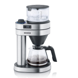 Severin Cafetière filtre Caprice KA5762 avec verseuse en verre