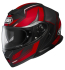 Casque de moto modulable Shoei Neotec 3 Neotec 3 Grasp TC-1 – Noir et rouge mat