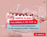 Super promo anniversaire TGV Lyria pour aller a Paris – 40 CHF l aller retour