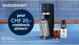 Remise de CHF 20.- sur les machines à eau gazeuse SodaStream chez Nettoshop