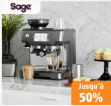 Semaine noire chez Fust – Jusqu’à 50% de réduction sur les machines à expresso Sage à levier