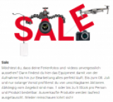 Les soldes chez Digitec (drones, appareils photo, caméras d’action, objectifs, etc.) !