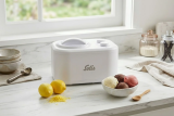 Préparez de la glace en 30 à 60 minutes : la sorbetière Solis Gelatissima (1 litre, compresseur intégré) disponible dans la boutique Solis