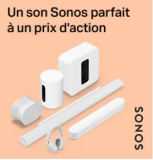 Jusqu’à 20% de réduction sur les produits Sonos chez Fust