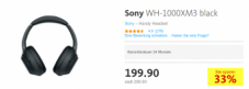 Prix marteau – Le casque Over-Ear SONY WH-1000XM3 chez Fust pour 189.90 CHF