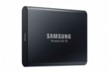Au meilleur prix : Disque dur externe Portable SAMSUNG SSD T5 – (SSD, 1 TB, noir)