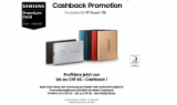 Cashback sur une sélection de disques durs portables SSD Samsung