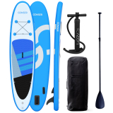 Planche de stand-up paddle de 320 cm avec pompe et sac, disponible chez Gonser en plusieurs couleurs