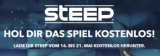 Votre jeu de glisse Steep pour PC sur UPlay (Ubisoft) gratuit !