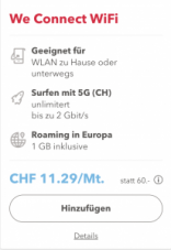 Sunrise 5G Internet (nouveaux clients, 24 mois, avec routeur 5G)