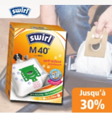 Jusqu’à 30 % de réduction sur une sélection de sacs d’aspirateur chez Fust