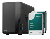 Synology NAS DiskStation DS225+ 2 baies 2x 6 To HDD Synology Plus chez Daydeal au nouveau meilleur prix !