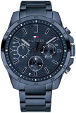 Montre pour homme Tommy Hilfiger Decker avec bracelet en acier bleu – Modèle 1791560
