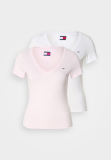 Tommy Jeans V-Neck-Tee Lot de 2 T-Shirts en différentes tailles chez Lounge by Zalando