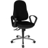 Chaise de bureau Topstar Verona noire à prix imbattable chez Office World