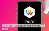 Recevez 20 CHF Cash avec Twint chez QoQa.ch (après un achat d’un montant minimal de 40 CHF)