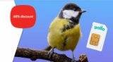 Abonnement Yallo Fat Plus 5G (réseau Sunrise, tout illimité en Suisse + 5G, 100 min. vers UE, 300 min. + 3GB in EU, US&CA) pour 28 CHF / mois