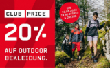 Ochsner Sport : 20 % de réduction sur les vêtements outdoor (peut être combinée avec un code promotionnel)