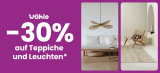 Seulement Aujourd’hui : -30% sur les tapis & luminaires chez Conforama