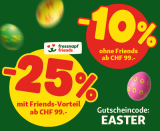 25% de réduction de Pâques sur tout chez Fressnapf