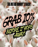 10% de réduction chez Metro Boutique