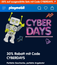 Cyberdays chez Playmobil avec 30% de réduction, y compris sur divers sets exclusifs