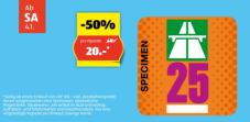 Vignette autoroutière 2025 pour 20 CHF à partir d’un montant d’achat de 100 CHF chez Aldi aujourd’hui