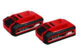 Einhell PXC Plus pack de deux batteries 4,0 Ah Power X-Change PLUS chez Jumbo