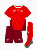 Puma Suisse ASF / Autriche 2024 Sets de football (maillot + short + chaussettes) pour enfants au meilleur prix