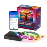 Alternative à Philips Hue Sync : WIZ Starterset Sync Box pour téléviseurs 75″ à 85″ (également 55″ à 65″ en promotion)