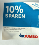 Code promo Jumbo – Économisez 10 % à partir d’un montant d’achat de 50 CHF