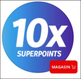 🔥 Deuxième bon avec 10 fois de superpoints chez Coop (magasin)