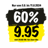 Seulement jusqu’au 11.08. – Coop Mobile Start (réseau Swisscom, 6 Go de données cumulables, appels et SMS illimités)