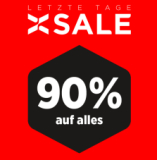 Chez SportX : Vente en liquidation totale avec 90% de rabais sur les stocks restants