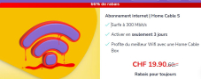 Abonnement Internet Yallo Home Cable S pour 19.90 CHF