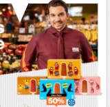 50 % sur les légendaires bâtonnets glacés chez Migros