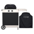 Barbecue à gaz OUTDOORCHEF Arosa 570 G Tex avec une puissance de 9.5k W et une température jusqu’à 500°C chez Interdiscount