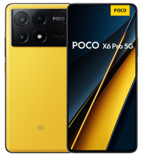 XIAOMI Poco X6 Pro, 5G 8 Go/256 Go dans la couleur jaune chez Amazon